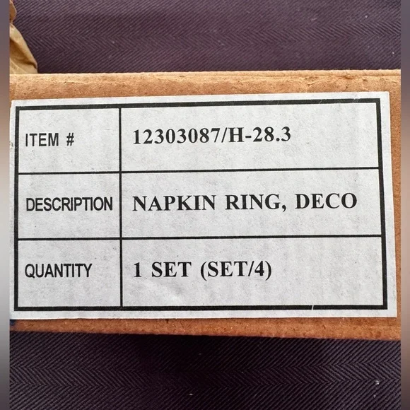 Rare! Vintage 2005 Ralph Lauren Silver Plated Napkin Rings new in boxes! - Picture 4 of 10